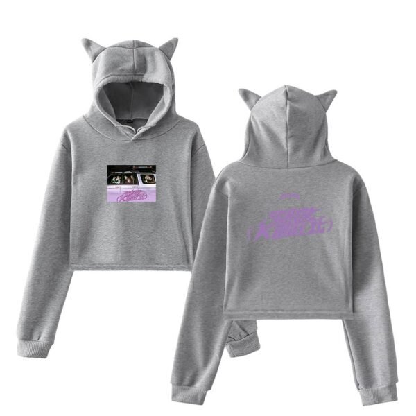 P1Harmony Cropped Hoodie #4 - Image 4