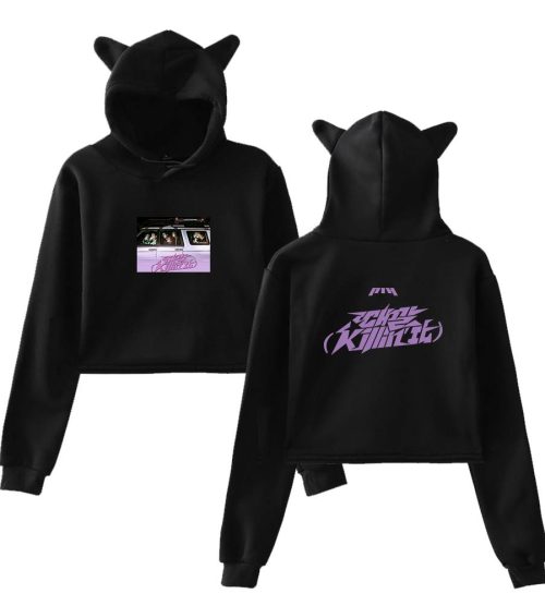 P1Harmony Cropped Hoodie #4