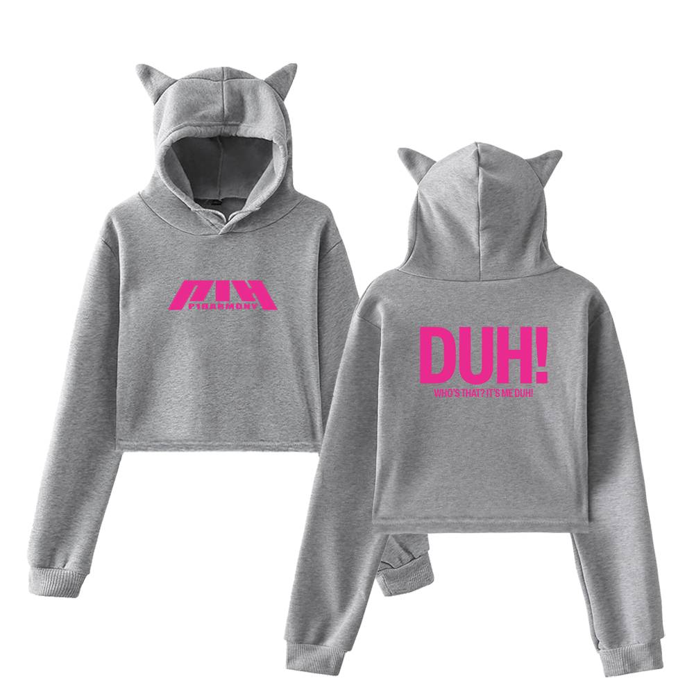 p1harmony cropped hoodies